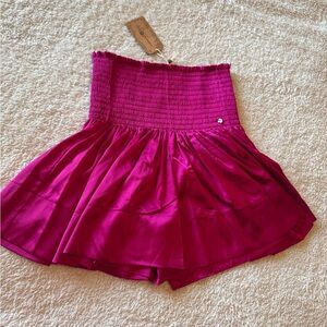 NWT natural life Women’s Daisy Skort - hot pink - XS